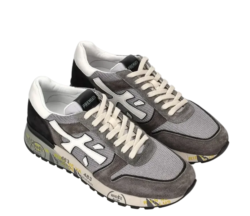 Premiata Mick Grey Brown