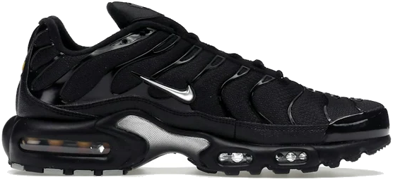 Nike Air Max Plus TN Mini Swoosh Black Silver