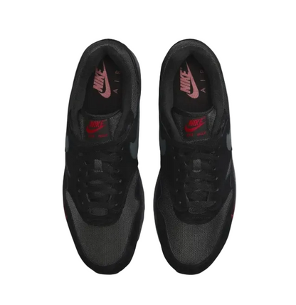 Nike Air Max 1 Black Anthracite University Red