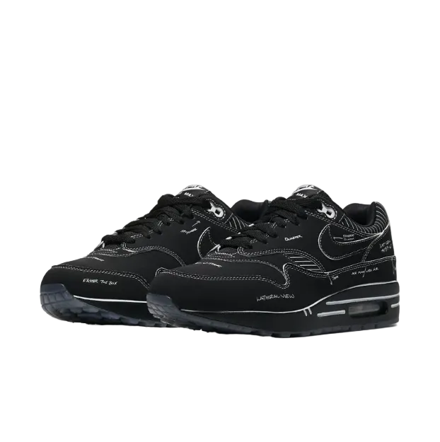 Nike Air Max 1 Sketch To Shelf Black